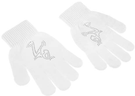 Perfeclan rutschfeste Gepolsterte Strickhandschuh Für Jungen Winter Skaten Radfahren Camping Snowboarden, Weiß S