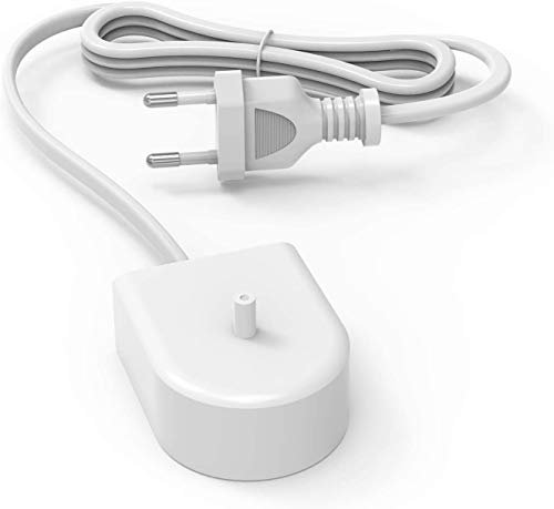 NEUE DAWN Ersatz Elektrische Zahnbürsten Ladegerät HX6100 Ladestation passend für Sonicare HX6000 Serie HX6150 HX6750 HX3000 HX8000 HX9000 Wasserdichtes IPX7 Netzkabel Induktive Ladestation Typ 6100