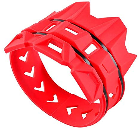 DKEKE Auspuffschalldämpfer Rohrschild-Schutz-Schutz gepasst for KTM EXC SX SXF XC XCF EXCF EXCW XCFW 200 250 300 125 350 400 450 525 530 DKEKE (Color : Red)