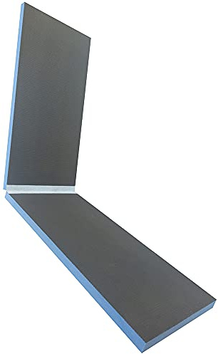 Panneau de construction à carreler dépliant 250 cm x 60 cm x 50 mm d'épaisseur