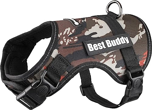 Flamingo Geschirr Best Buddy Uranus Jungle Camouflage S 50-70CM*25MM