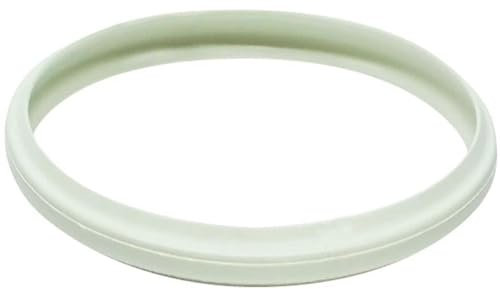 Anakel Home Repuesto Goma Compatible con Olla Express Decor Olympic, Exit, Elite, Decor Delux y Ufesa | Junta Silicona, Blanco, Ø22cm