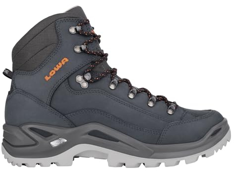 LOWA Stiefel mittel RENEGADE LL MID dunkelblau/orange 44
