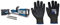 Scheppach Marteau de démolition AB1900 | Marteau perforateur | Marteau piqueur | 60 Joules | 1900W | 2000 coups/min & Portwest Gant Anti Vibration, Couleur: Noir, Taille: L, A790BKRL