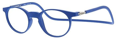DIDINSKY Faraday Lesebrille mit Magnet und Filter gegen Blaulicht, graduierte Lesebrille, für Damen und Herren, mit entspiegelten Gläsern (Klein, 3, x, ROUND)