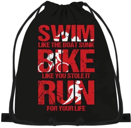 850 Daypack Triathlon Multisport Race Racing Schwimmen Radlauf Turnbeutel Hipster Rucksack Bedruckt Einkaufsbeutel Für Reisen Freizeit Sport 42X36cm