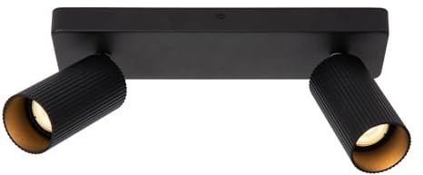 LUCIDE CLUBS - Deckenstrahler - 2xGU10 - Schwarz
