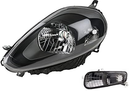 Johns, Scheinwerfer Halogen Front passend für Fiat Punto 199 10/09- H4 Links m. Blinker