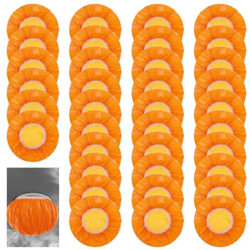 36PCS Smoke Detector Covers Fire Alarm Dust Paint Cover Bowl Cover Thickened Plastic Reusable Smoke Detector Cover for Home Cooking or Apartment Smoking