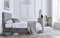 Walkworth Speaker Super King TV Bed Frame with Ottoman Storage - Marbella Grey