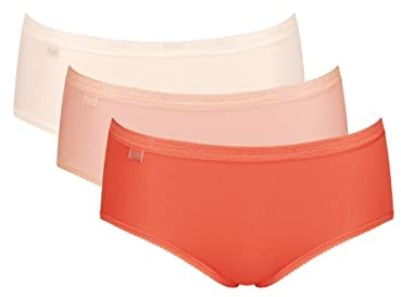 Basic+ Midi 3 Pack Briefs Orange/Pink/White Pink 3XL - 20