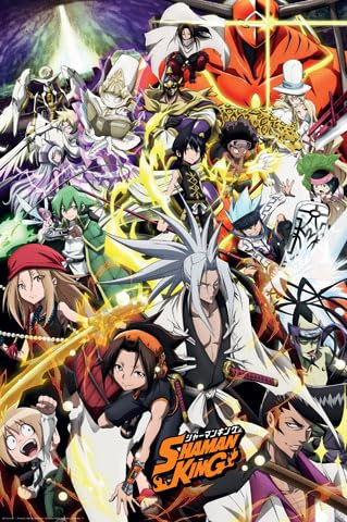 Shaman King - Key Visual - Anime Poster Druck Grösse 61x91,5 cm + 1 Ü-Poster der Grösse 61x91,5cm