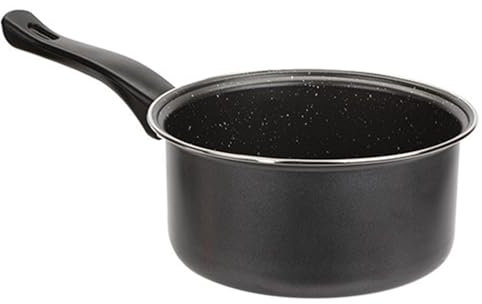 PMS 831125 Casserole antiadhésive en acier carbone effet marbre 20 cm