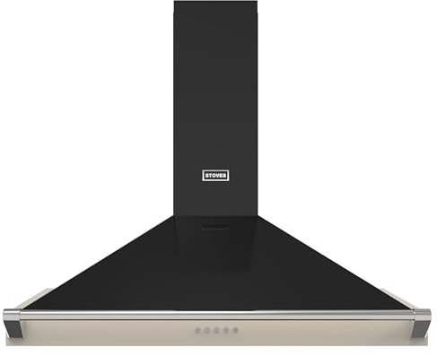Stoves Richmond 110PYR Pyramid 100cm Chimney Cooker Hood - Cream