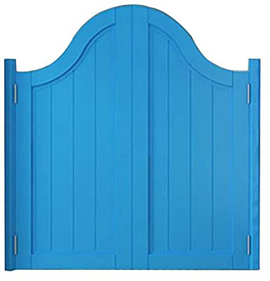 Massivholz-Schwingtür, Lamellen-Café-Schwingtür für den Innenbereich, Massivholz-Lamellenzaun, Tor, Tür, Trennwand, Einkaufszentren, automatisch schließende Cowboy-Tür mit halber Taille, mehrere Größe
