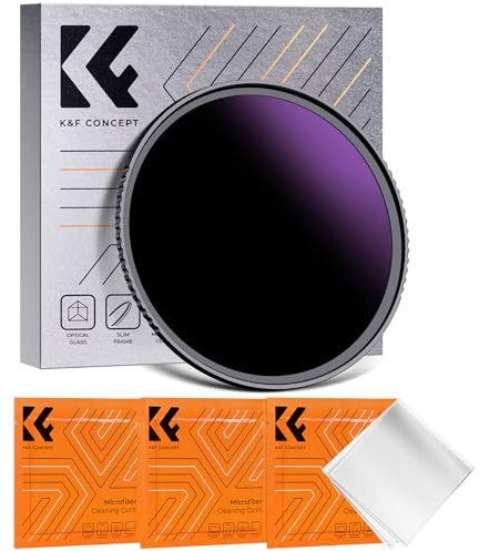 K&F Concept 49mm ND1000000 Optical Glass Filter Neutral Density 20 Stop ND