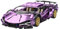 Technik Voiture Sport Blocs Ensemble, 1280 Pièces Course Construction Jeu de Maquettes, 1:14 Ensemble de Construction de Voiture de Course, Cadeau Jouet pour Enfants et Adultes (Violet)