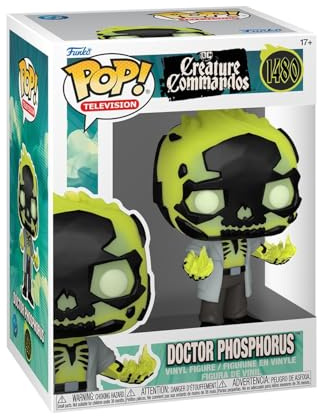 Funko Pop! TV: Creature Commandos S1 – Dr. Phosphorus - DC Comics- Vinyl-Sammelfigur - Geschenkidee - Offizielle Handelswaren - Spielzeug Für Kinder und Erwachsene - Comic Books Fans