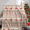 Weihnachts Kuscheldecke 150x200,Weich Und Warme Flanell Sofa Decke Weihnachten, Winter Fur Erwachsene Und Kinder Aesthetic Weihnachtsdecke (Weihnachtselch,150x200cm)
