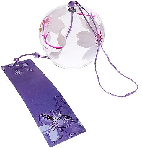 BCOATH Cloche à Vent en Verre Style Japonais Décoration Intérieure Vintage pour Fenêtre Et Jardin