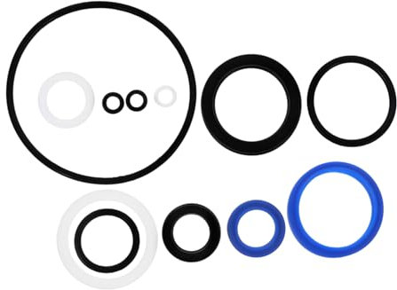 Yardenfun 10stücke Teiliges O-Ring-dichtungsset Für Hubwagen Öl Gasabdichtung Hochtemperatur-beständig Hochdruck-beständige Gummiringe Für Manuelle Hydraulische Palettenwagen Reparatur