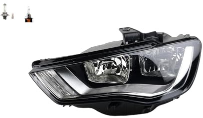 Johns, Scheinwerfer Halogen Front passend für Audi A3 8V ab 04/2012- Links Leuchtmittel