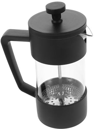 Angoily Filtro Per Macchina Per Caffè Espresso in Da 350 Ml Per Casa E Viaggio Nero