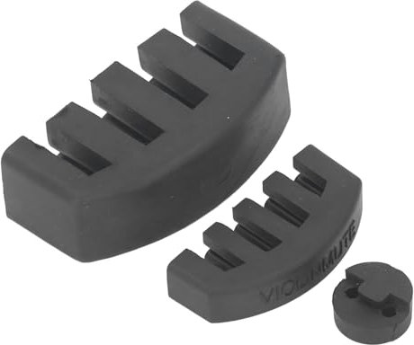 Dämpfer-Set für Violine und Cello, Leicht, Alterungsbeständig, Effektiver Schalldämpfer für das Üben von Violine und Cello