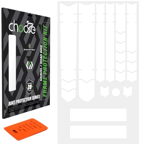CNCLOL Bike Frame Protection Tape for Road/Gravel/MTB/E-Bike/Downhill&Enduro, Bicycle Frame Protector Guard Film Kit