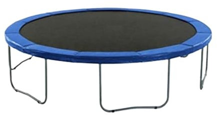 AMENGJ Trampolin Randabdeckung 48in Runde Trampolin Rand Abdeckung Frühling Abdeckung Trampolin Zubehör Rand Protector Runde Rahmen Pad(Blue)