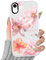 Yoedge Transparent Handyhülle für iPhone XR Hülle, Aesthetic Hibiskus Blumen Bunt Sommer Muster Niedlich Flower Design Mädchen Geschenk Schutzhülle, Silikon Case Cover für iPhone XR 6,1,Lilien