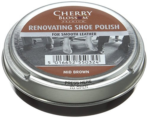 Cherry Blossom Premium Renovating Shoe Treatments and Polishes PCREN03 Mid Brown 50.00 ml