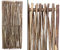 bambus-discount.com Haselnusszaun Sichtschutz Modell Laura mit 180 x 115cm - Sichtschutzzaun aus Haselnussästen 1,8m x 1,15m