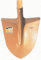 Pala Badile a Punta in Acciaio tipo impresa 00 con Manico 1350 mm Maurer