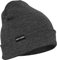 Urban Classics Unisex Strickmütze Basic Beanie für Herren & Damen - einfarbige Wintermütze mit Logopatch, One Size, Grau (Charcoal 91)