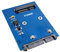 ChenYang Adaptateur de disque dur Mini PCI-E mSATA SSD vers SATA 3.0 22 broches 6,35 cm