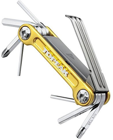 Topeak Mini 9 Pro Multi-Tool, Orange, One Size