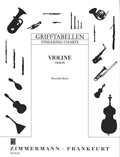 Grifftabelle für Violine: Violine.