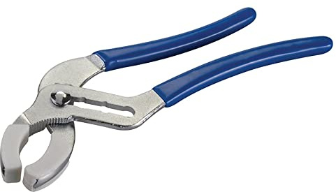 dapetz® Breite Backe-Zange Spenglerzange – 250 mm – Backen 85 mm mit Paar abnehmbare weiche Backen