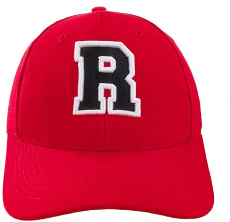 Unisex Jungen MŠdchen MŸtze Baseball Rot Cap Marineblau Hut Kinder Kappe Alphabet A-Z Gestickt in der EU (R)