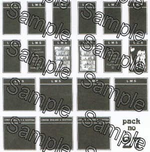 Tiny Signs TSOO27 LMS Poster Boards OO Gauge