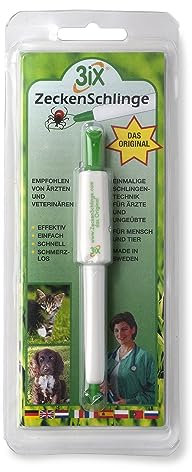GEO-VERSAND Zeckenschleuder Zeckenpinzette Zeckenentfernungsstift Zeckenstift Geocaching 3ix