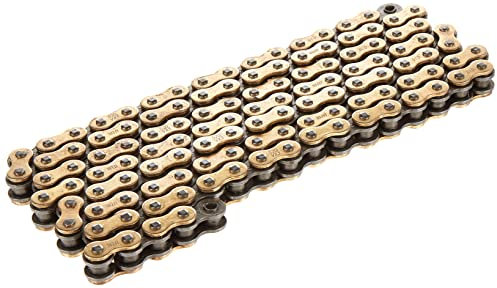 DID 520VX3-KETTE (Gold & Schwarz) – Länge: 120 Glieder mit Clip-Verbindung (FJ)