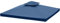 Pavillon Ersatzdach 3x3 m wasserdicht - Dach Ersatzbezug mit Kaminabzug, blau