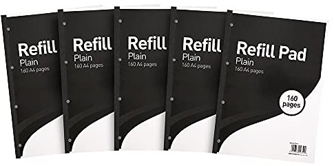 Hamelin Nachfüllblock, A4 Glatt 160 Pages