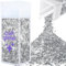 Hemway Premium Craft Glitter Shaker - Silver | 110g Super Chunky Metallic Flake Sequins for Resin & Epoxy Crafts | Craft Supplies for Festival, Tumblers, Body, Face, Eye & Nail Art