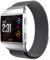 By Qubix - Kompatibel mit Fitbit Ionic Milanese Armband - Größe: Small - Schwarz - Kompatibles Fitbit Armband, Small, Edelstahl