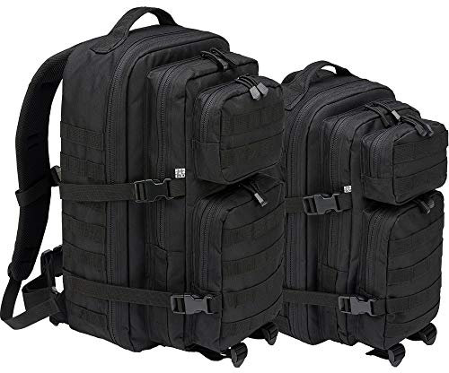 BWuM US Assault Pack Cooper Rucksack, Medium (30L), Schwarz