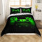 Homewish Gamer-Bettwäsche-Sets für Jungen, 135 x 200 cm, Gaming-Bettbezug, Kinder, Teenager, Männer, Videospiel-Raumdekoration, wendbarer Gaming-Bettbezug, grüner Retro-Game-Controller-Bettbezug, weic