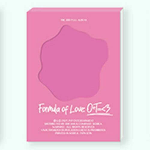 TWICE – Formula of Love: O + T = <3 [Explosion Ver.] (Das 3. Vollalbum) Album + vorbestelltes gefaltetes Poster + Kulturkoreanisches Geschenk (dekorative Aufkleber, doppelseitige Fotokarten)
